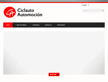 Tablet Screenshot of ciclautoautomocion.com